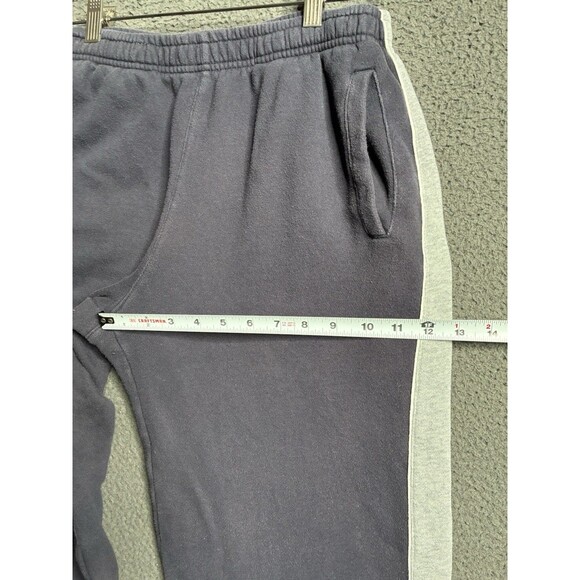 BRANDY MELVILLE Sweatpants Womens One Size Wide-Leg Drawstring Side Stripe - Picture 10 of 16